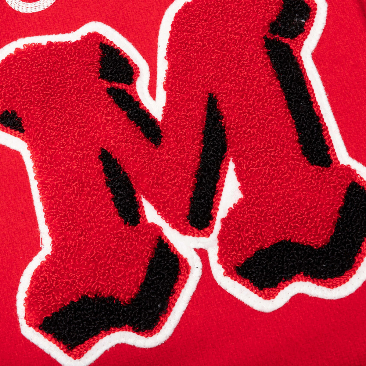 Devil Varsity Jacket - Red