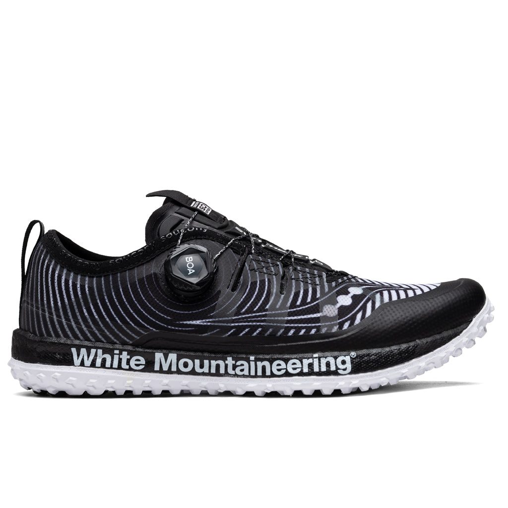 Saucony x White Mountaineering Switchback - Black/White