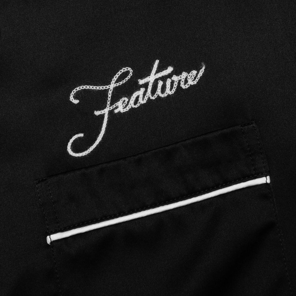 Baptiste Silk Shirt - Black