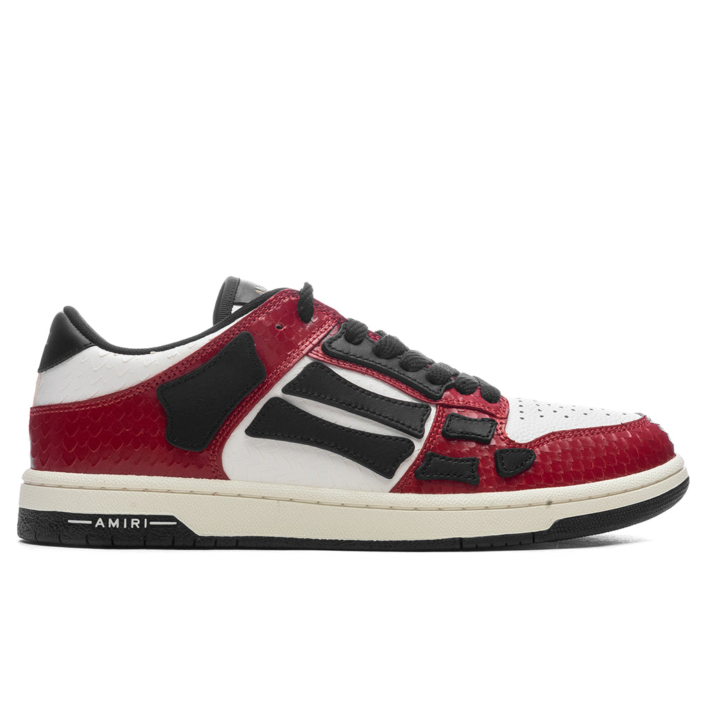 Snake Skel Top Low - Red