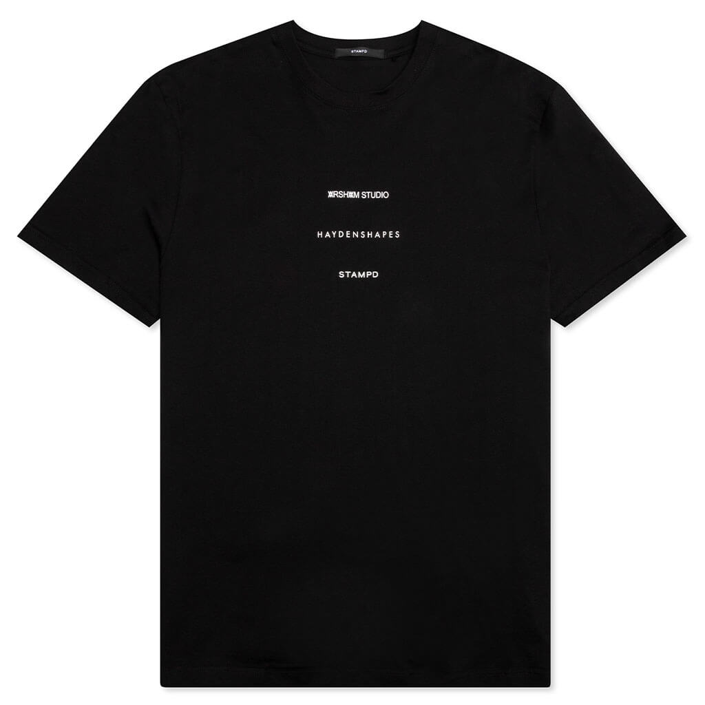 Daniel Arsham Athletic Tee - Black