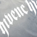 Distressed Logo T-Shirt - Military Blue