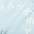 Starry Arc Fleece Short - Ice Blue