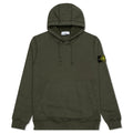 Cotton Hooded Sweatshirt - Musk