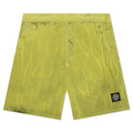 Nylon Metal Shorts - Lemon