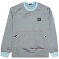 Poly-Colour Frame-TC Crewneck Sweatshirt - Aqua