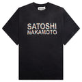 Studded Logo Tee - Washed Black