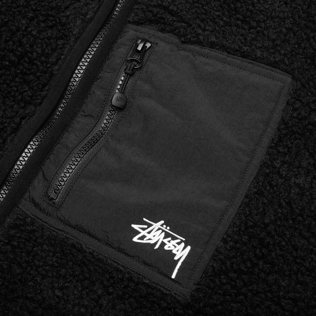 Sherpa Reversible Jacket - Black