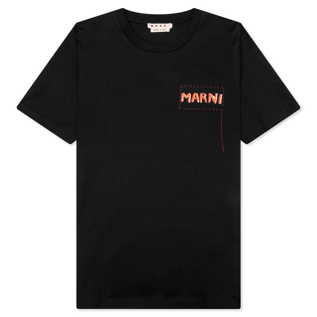 Stitch Logo T-Shirt - Black