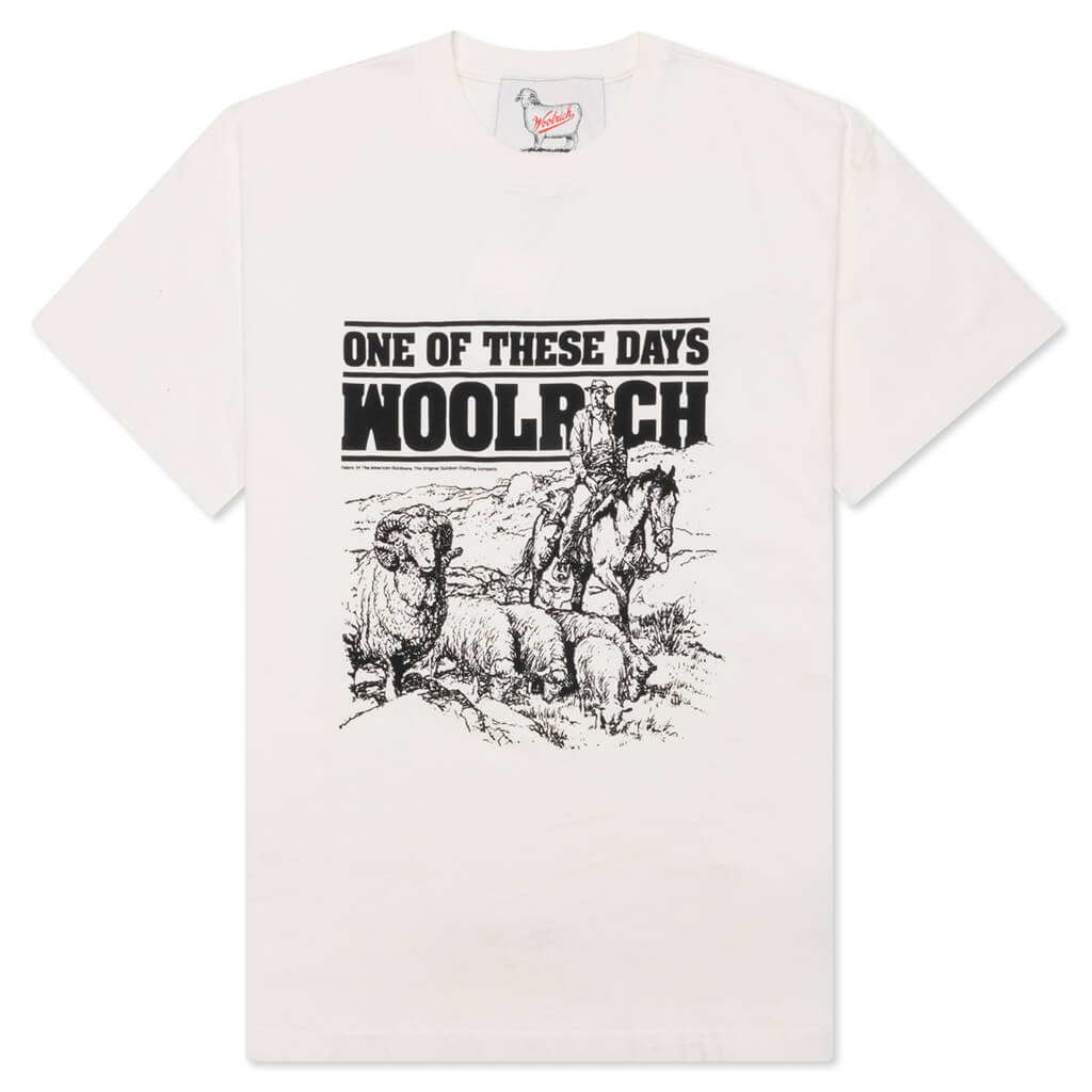 Woolrich T-Shirt - Bone