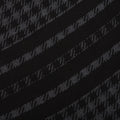 Cotton Gunclub Check Jacquard 4-Bar Sweatpants - Black