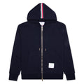 Zip-Up Pullover Hoodie - Navy