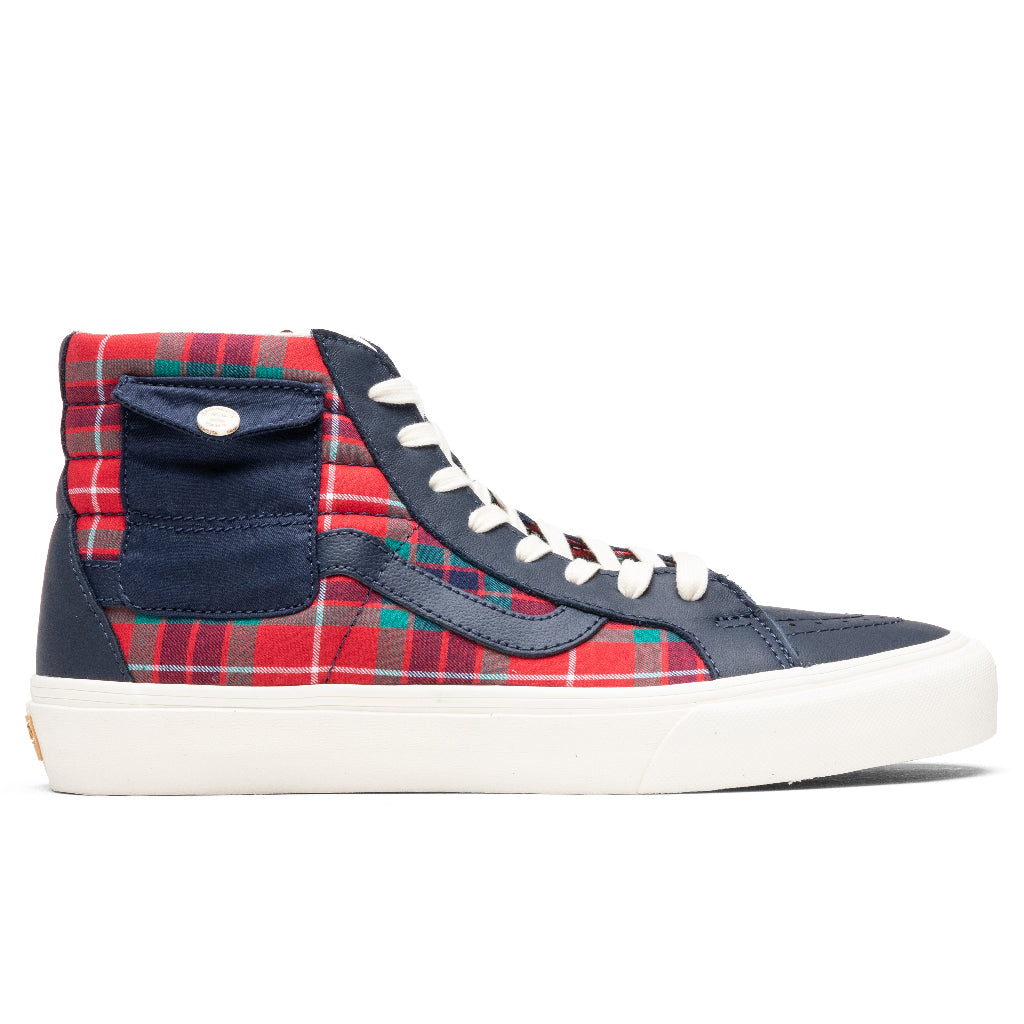 Baracuta SK8-Hi Pocket VLT LX - Dress Blues/Tartan Plaid