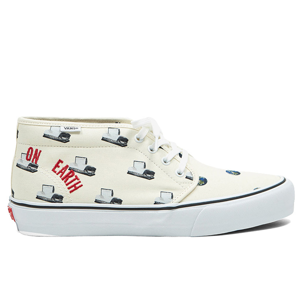 Cali Dewitt Chukka Boot VLT LX - White/Last Night Earth