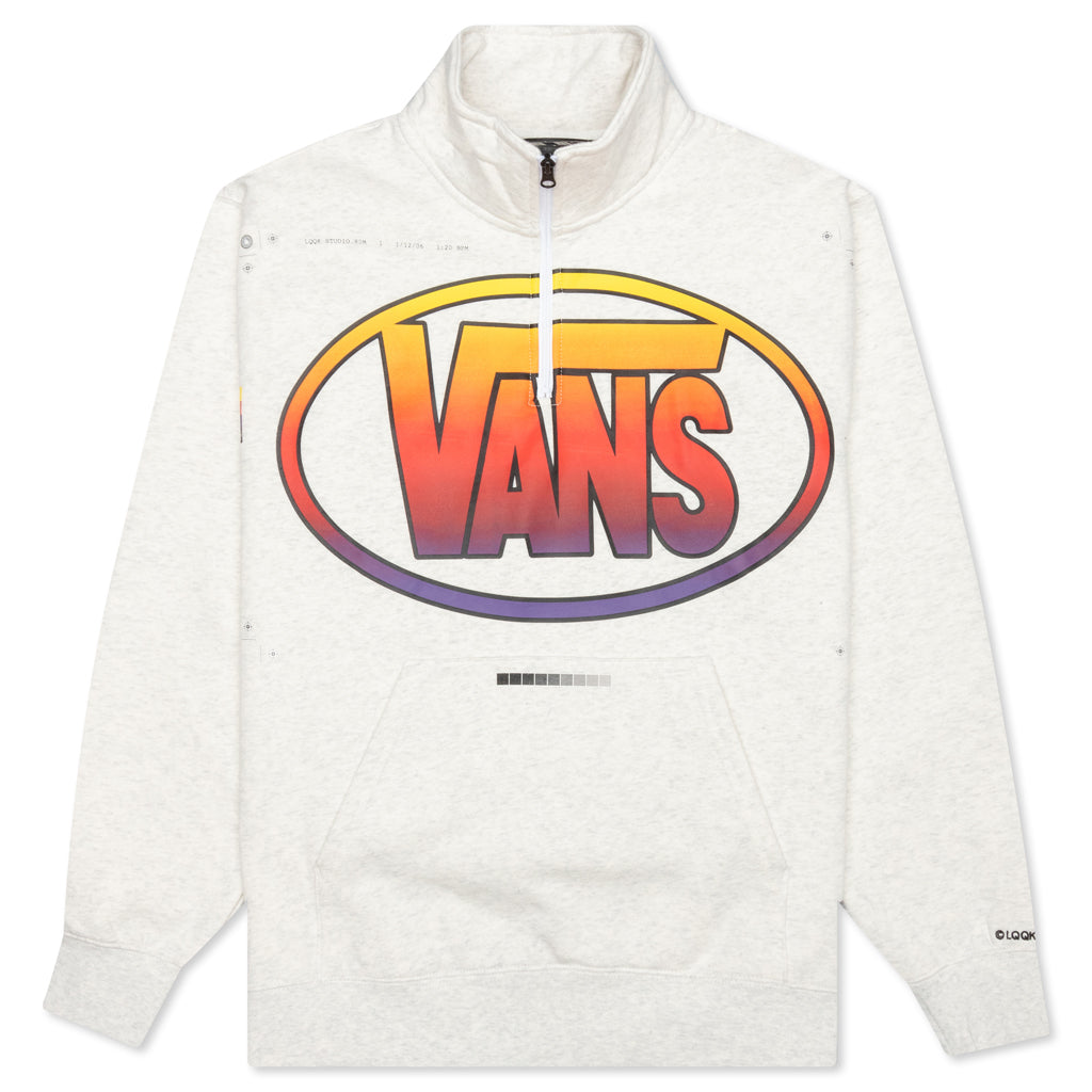 LQQK Quarter Zip - Ash Heather
