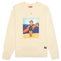 Nigel Cabourn Surfer Fleece - Frozen Dew