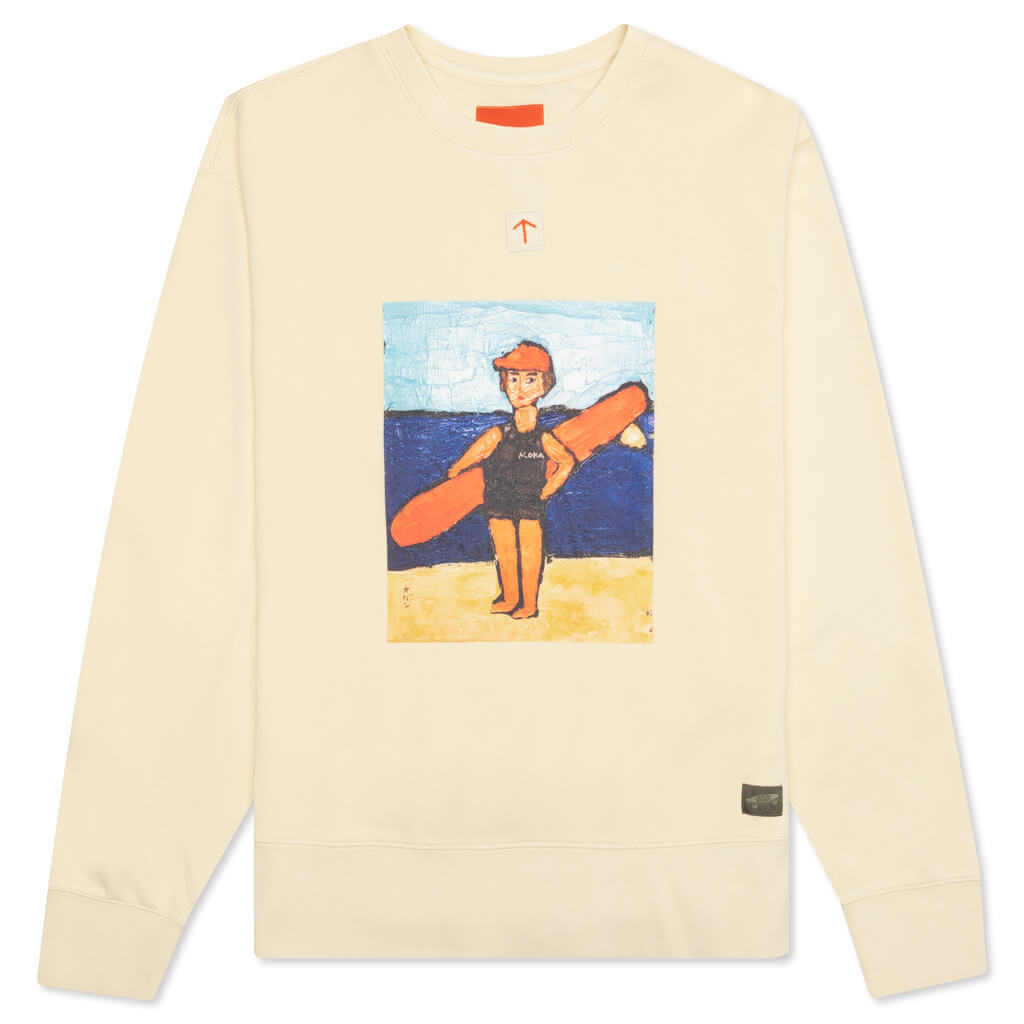 Nigel Cabourn Surfer Fleece - Frozen Dew