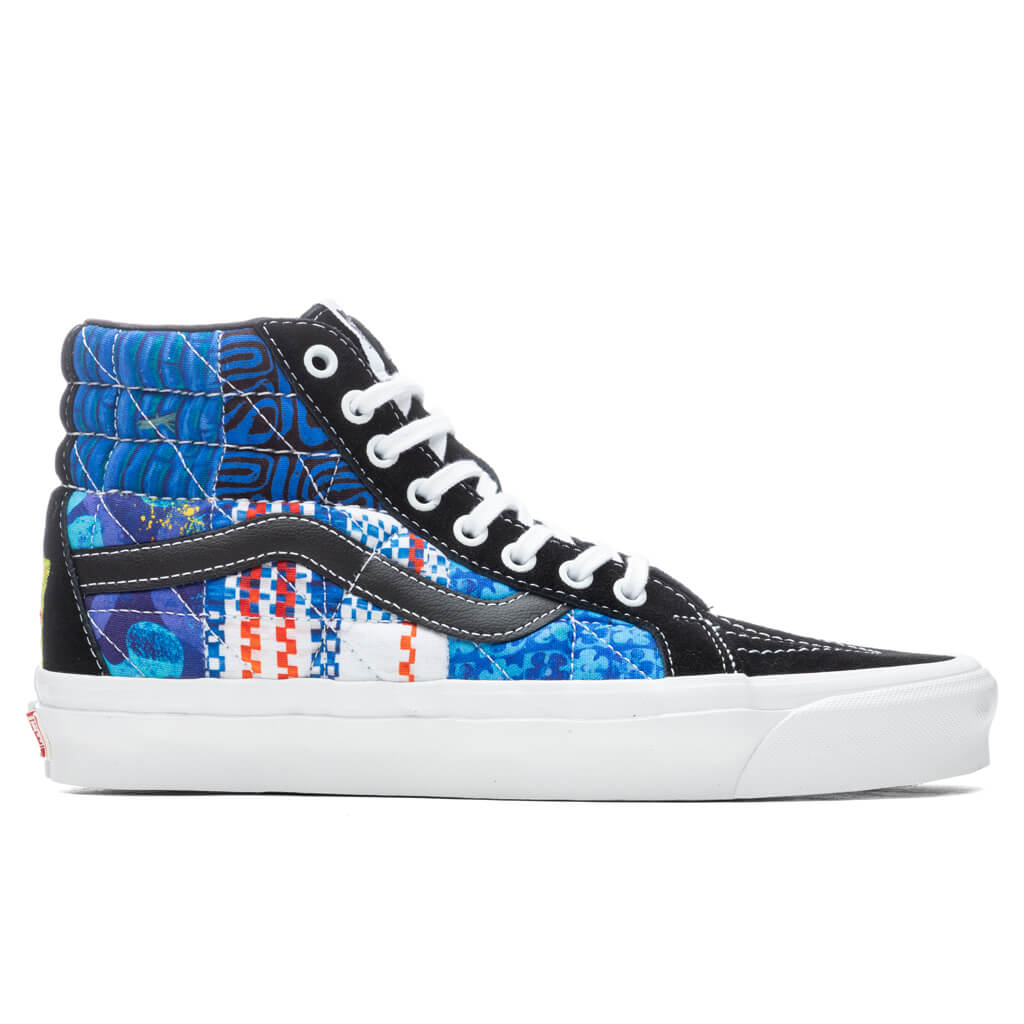 Sandy Liang x SpongeBob SK8-Hi 38 DX PW - Patchwork