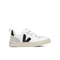 Kid Toddler V-10 Velcro - White/Black