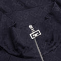 Vintage Full Zipped Tracksuit Sweatshirt - Dark Blue