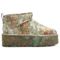 Collina Strada Classic Ultra Mini Platform - Green Floral