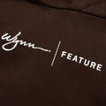 Wynn Logo Lock Up Hoodie - Bitter Chocolate