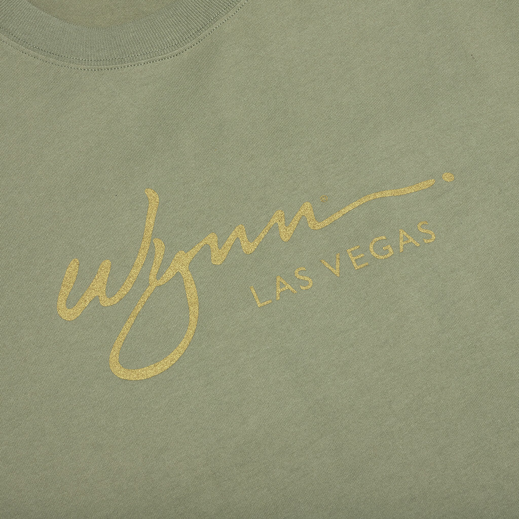 Wynn Plaza Tee - Oil Green
