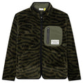 Salehe Bembury Teddy Zip-Up Sweatshirt - Olive