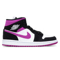 Women's Air 1 Mid - Black/Cactus Flower
