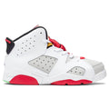 Air Jordan 6 Retro (PS) "Hare" - Neutral Grey/Black/White/True Red
