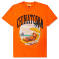 Chinatown Smiley Beach Bear T-Shirt - Orange