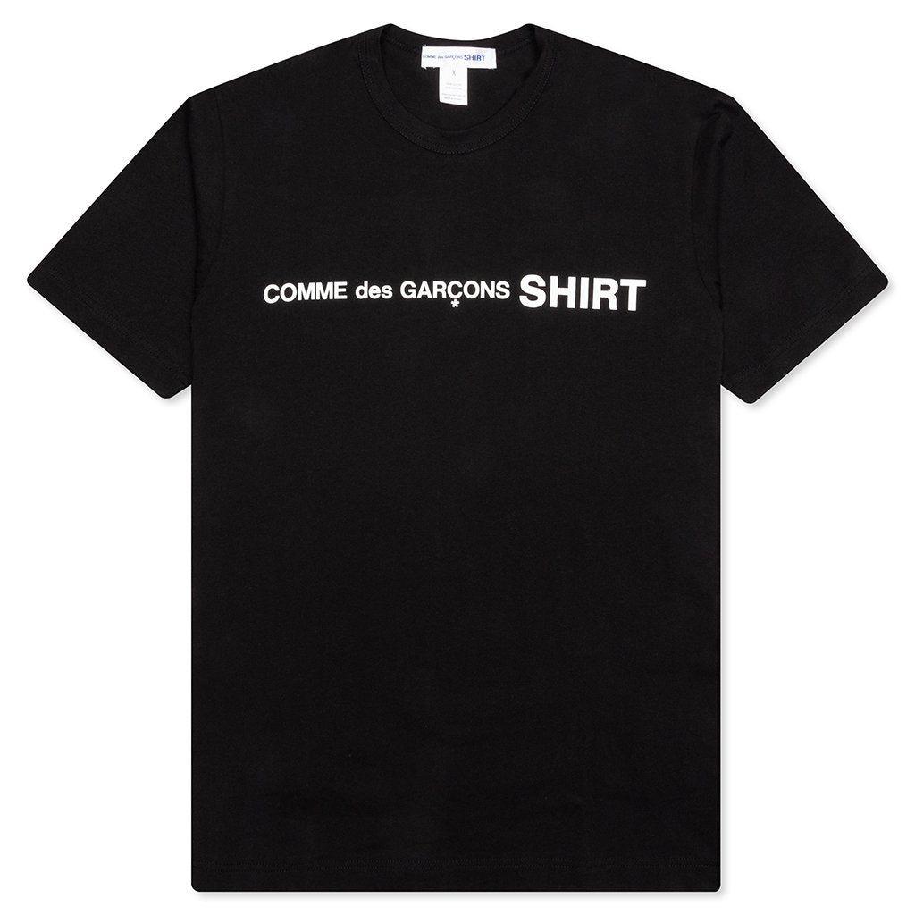 Front Logo S/S Tee - Black