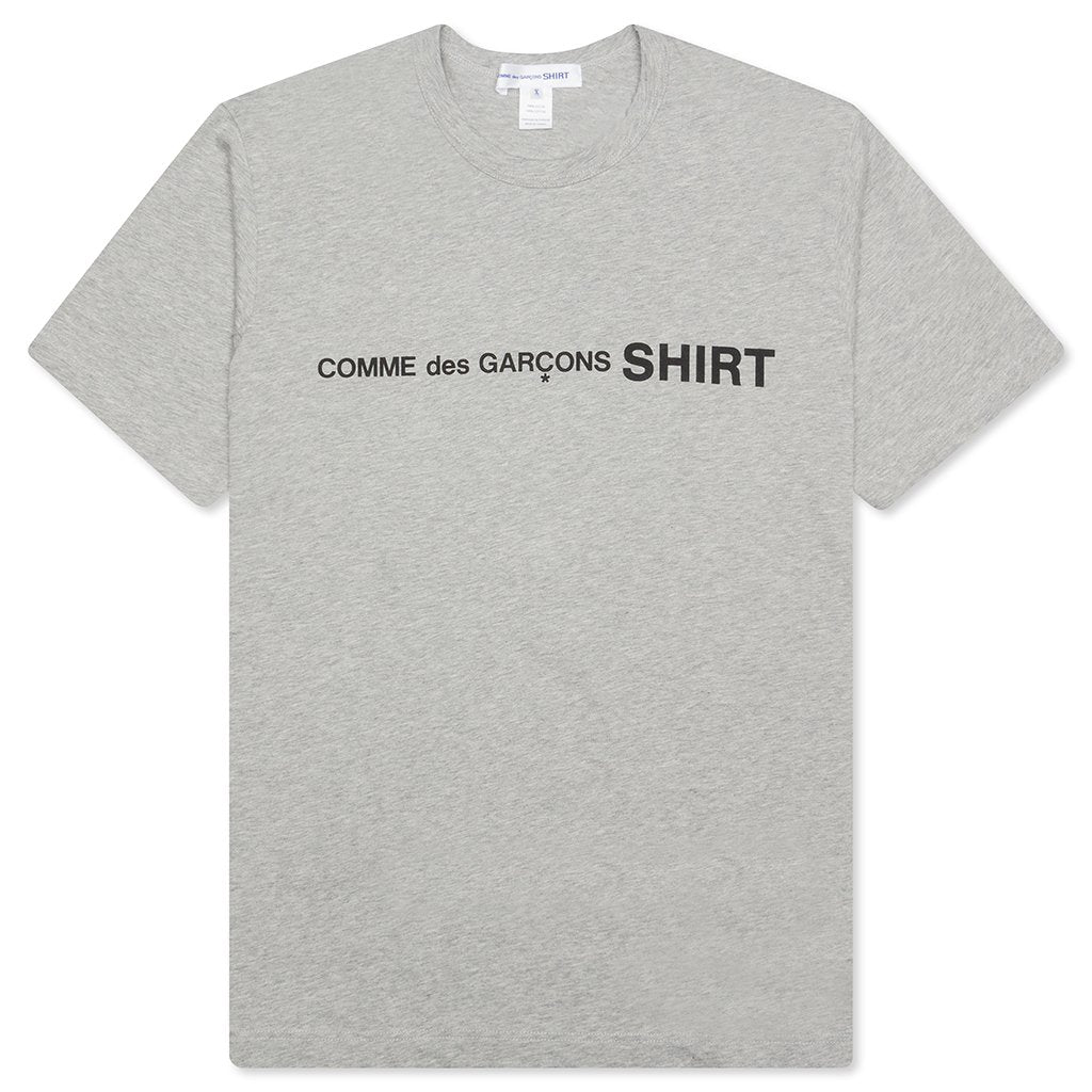 Front Logo S/S Tee - Grey