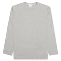Rear Logo L/S Tee - Grey