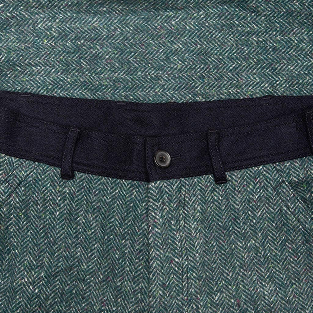 Woven Pants - Black/Green