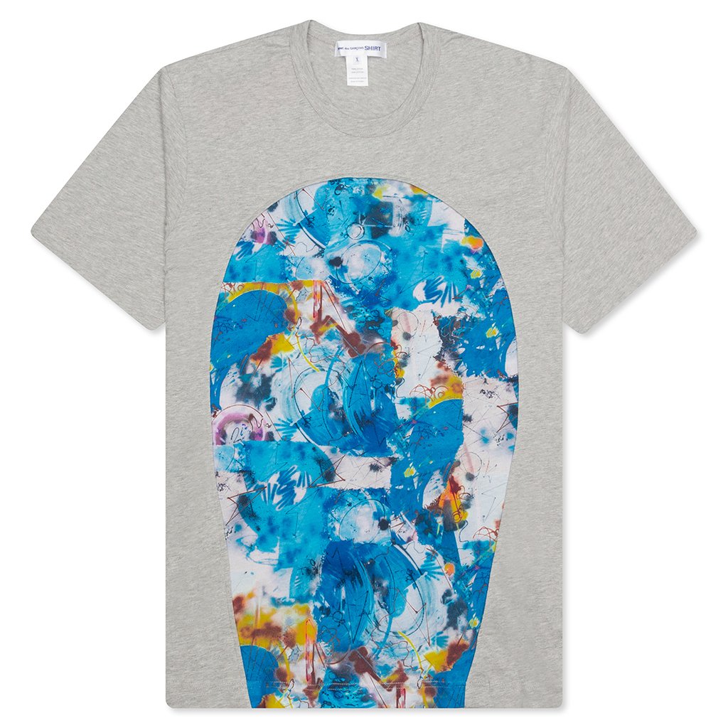 Futura Print C Tee - Grey