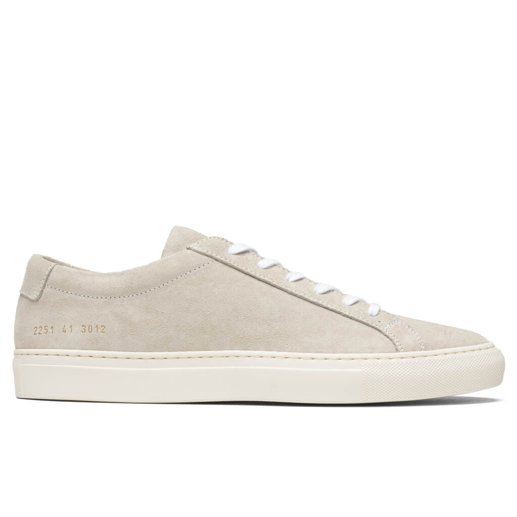 Original Achilles Low Suede Contrast Sole - Off White