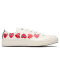 Converse x Comme Des Garcons PLAY All Star Chuck '70 Ox "Multi Heart" - Off-White [2019]