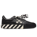 Low Vulcanized Leather - Black/White