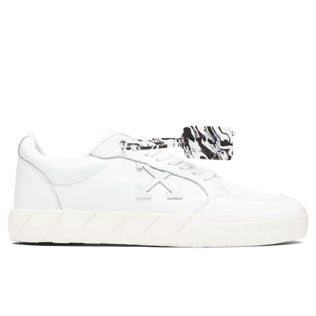 Low Vulcanized Leather - White