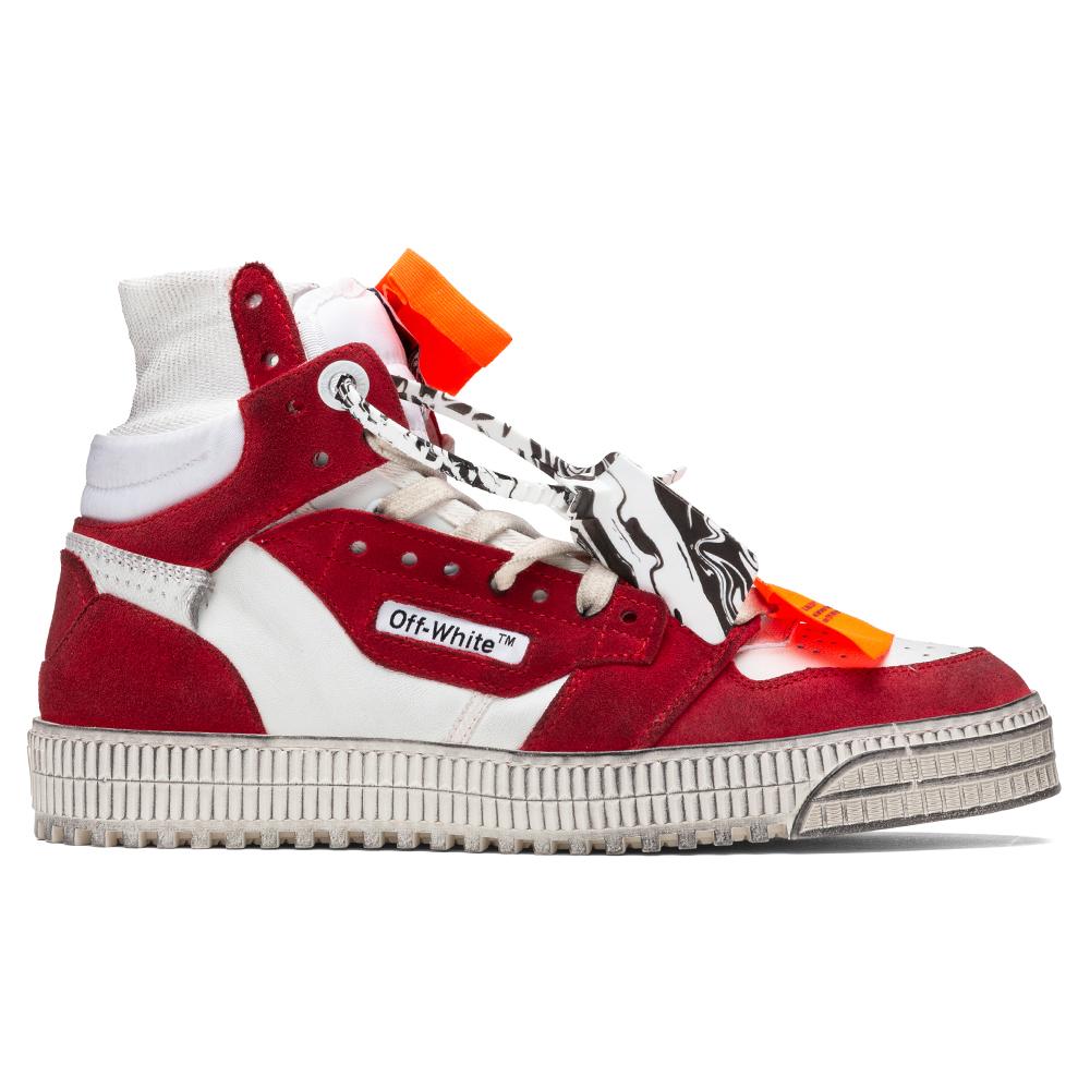 Off Court Sneaker - White/Red