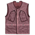Lamy Flock Waistcoat - Dark Burgundy