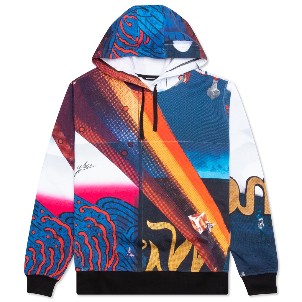 Yokoo Tadanori Hoodie - Blue Multi