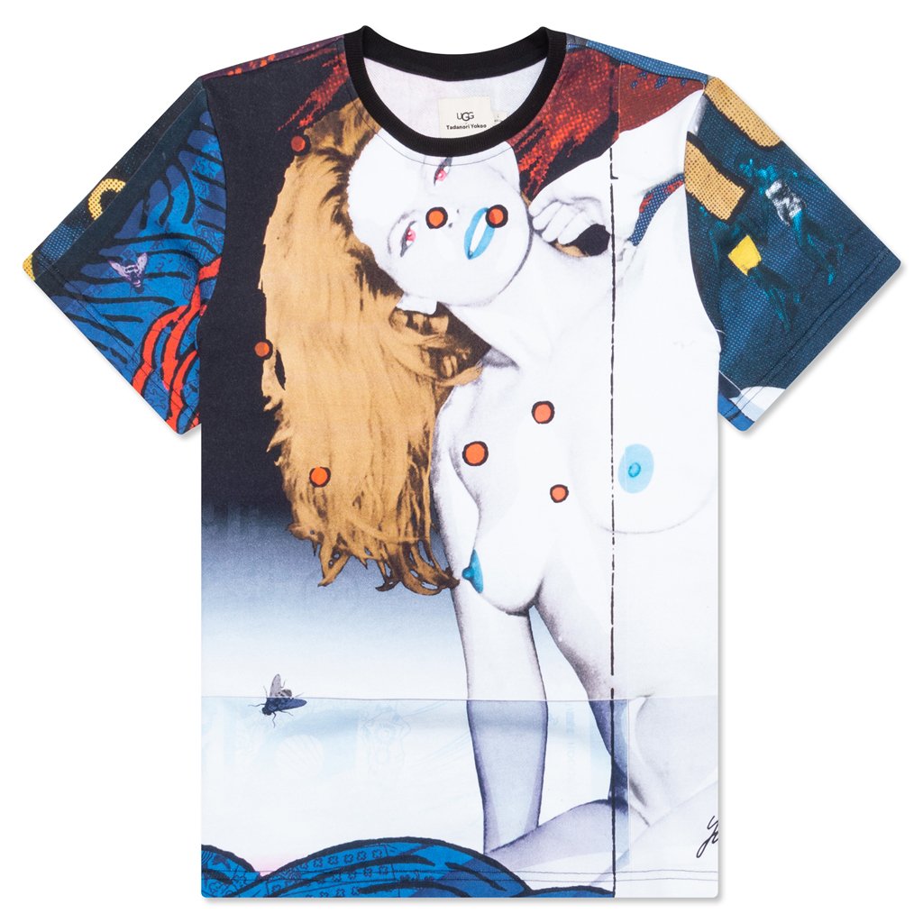 Yokoo Tadanori T-Shirt - Blue Multi