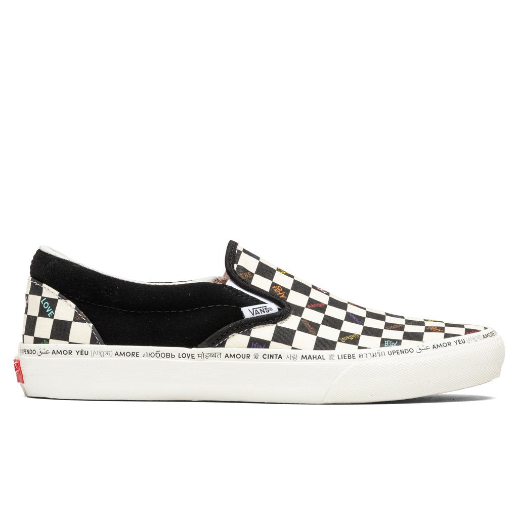 Classic Slip V "Love" - Multi/Marshmallow