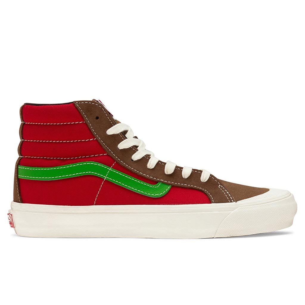 OG Style 138 LX - Rubber/Racing Red/Classic Green